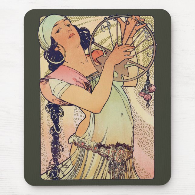 Alphonse Mucha , “ Salome ” Musmatta (Framsidan)