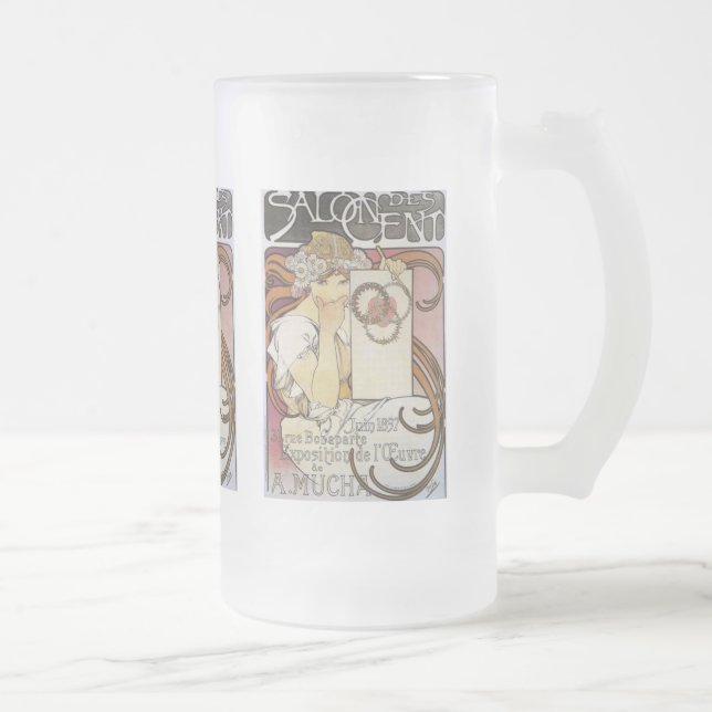 Alphonse Mucha Salon des Cent Mugg (Höger)