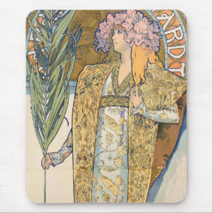 Alphonse Mucha - Sarah Bernhard Painting Musmatta
