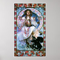 Alphonse Mucha - Slavia - Art nouveau - Sekession