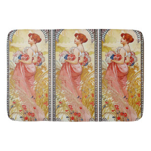 Alphonse Mucha Summer Badrumsmatta
