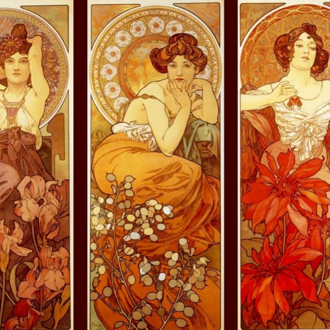 Alphonse Mucha T Shirt (Skapare uppladdad)