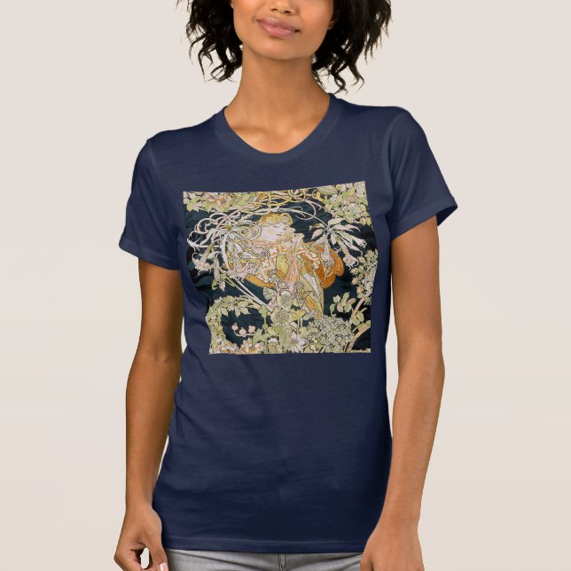 “Alphonse Mucha” Tee (Framsida)