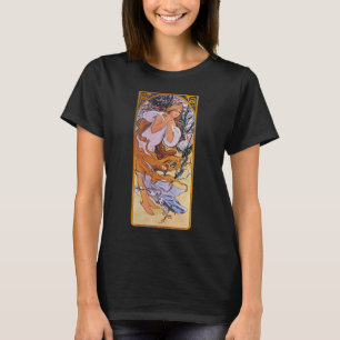 Alphonse Mucha Vår, Art Nouveau konstverk T Shirt