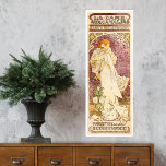 Alphonse Mucha vintage affisch wall art<br><div class="desc">Vintage affisch väggkonst Alphonse Mucha.</div>