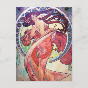 Alphonse Mucha Vykort