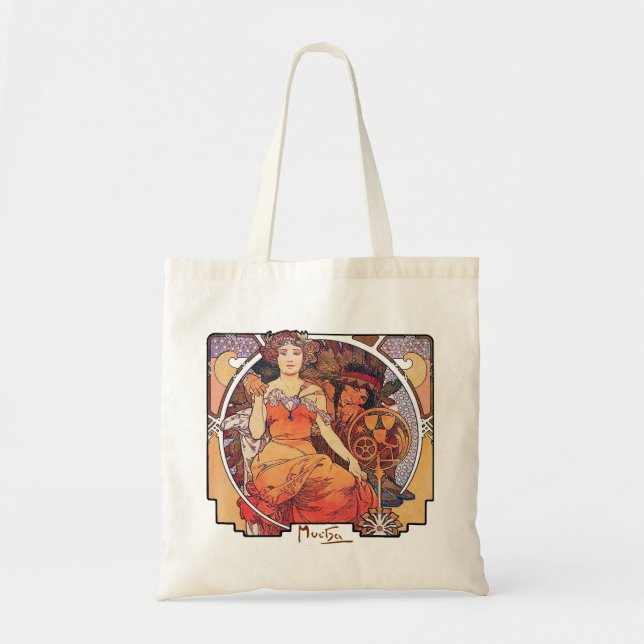 Alphonse Mucha - World's Fair 1904 St. Louis Tygkasse (Framsidan)