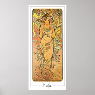 Alphonse Mucha Zedign Art Poster #160