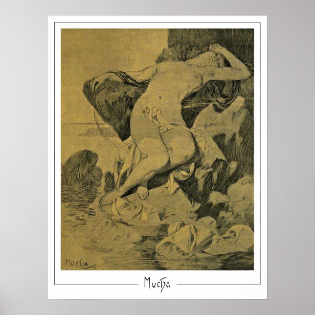 Alphonse Mucha Zedign Art Poster #242 (Framsidan)