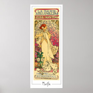 Alphonse Mucha Zedign Art Poster #302