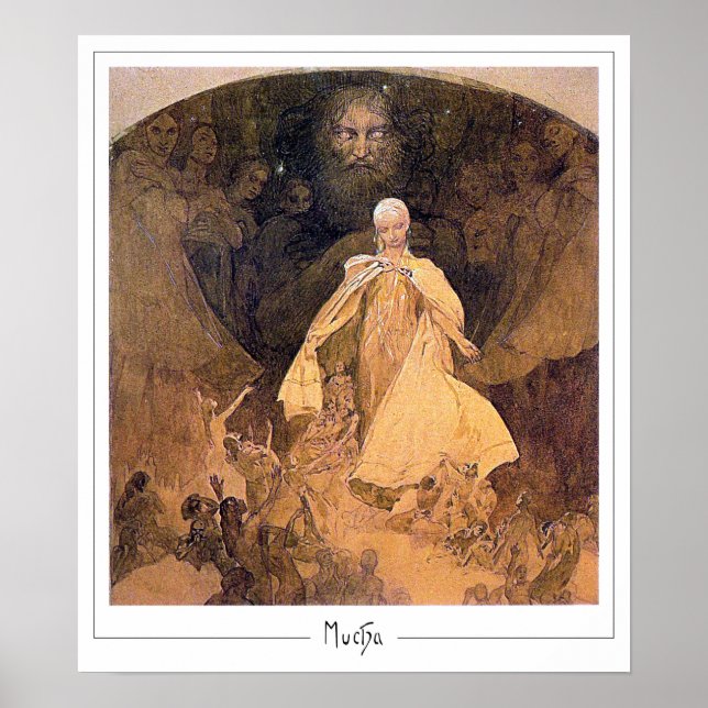 Alphonse Mucha Zedign Art Poster #328 (Framsidan)