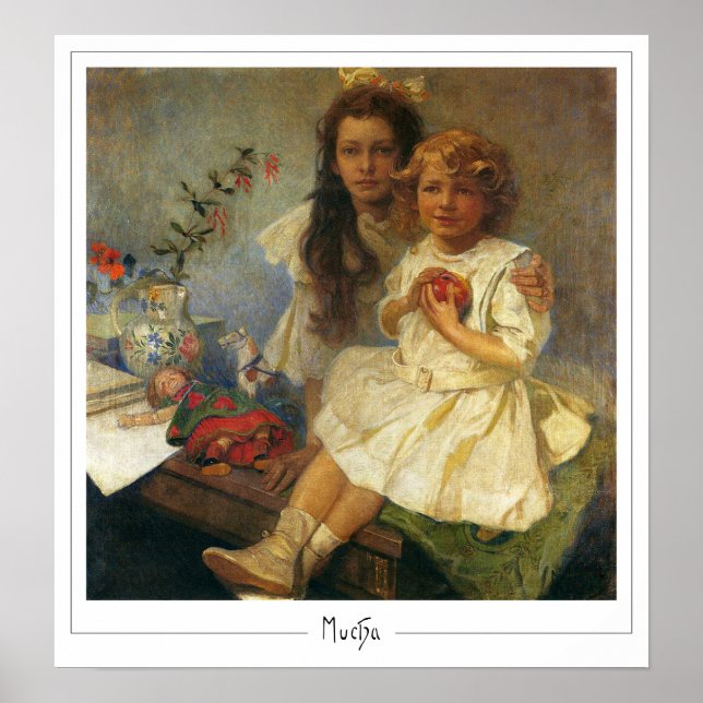 Alphonse Mucha Zedign Art Poster #331 (Framsidan)