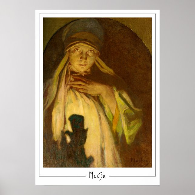 Alphonse Mucha Zedign Art Poster #334 (Framsidan)