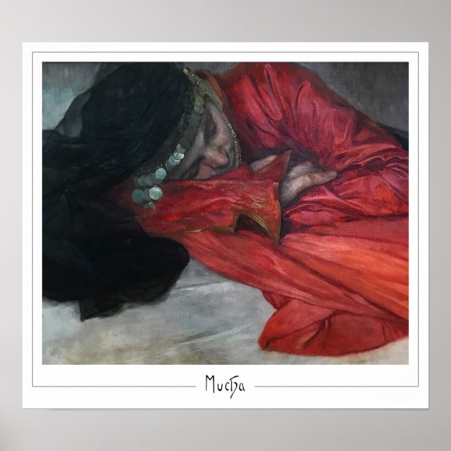 Alphonse Mucha Zedign Art Poster #342 (Framsidan)