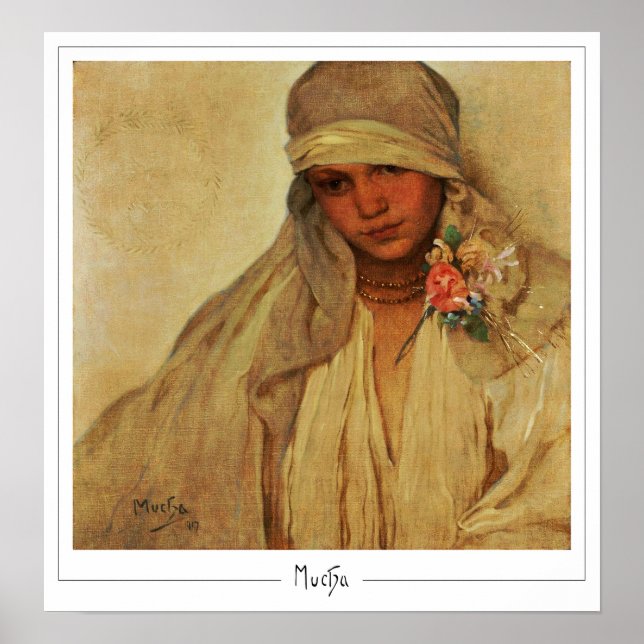 Alphonse Mucha Zedign Art Poster #343 (Framsidan)