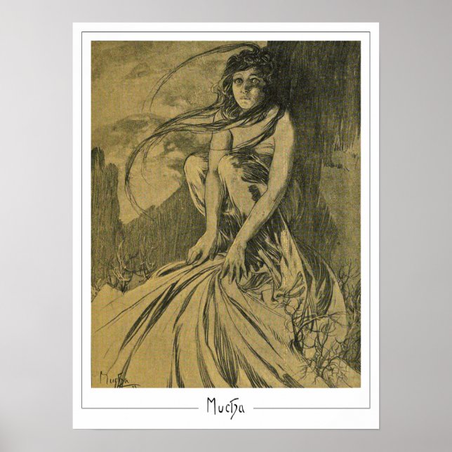 Alphonse Mucha Zedign Art Poster #354 (Framsidan)