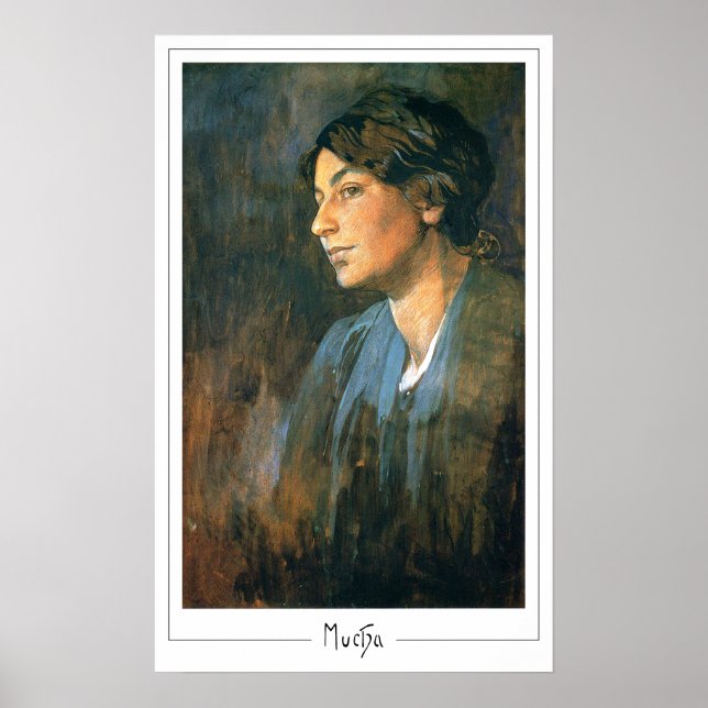 Alphonse Mucha Zedign Art Poster #368 (Framsidan)