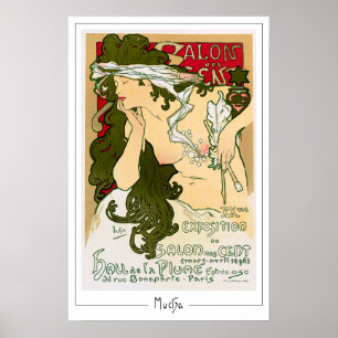 Alphonse Mucha Zedign konstaffisch #115 Poster
