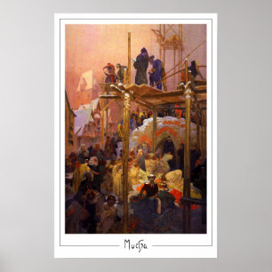 Alphonse Mucha Zedign konstaffisch #187 Poster