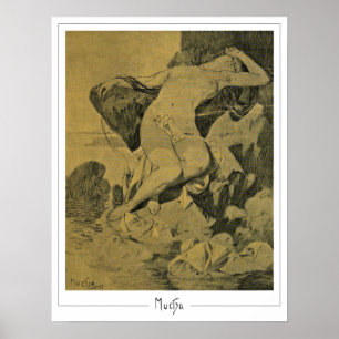 Alphonse Mucha Zedign konstaffisch #242 Poster