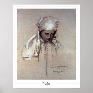 Alphonse Mucha Zedign-konstaffisch #261 Poster