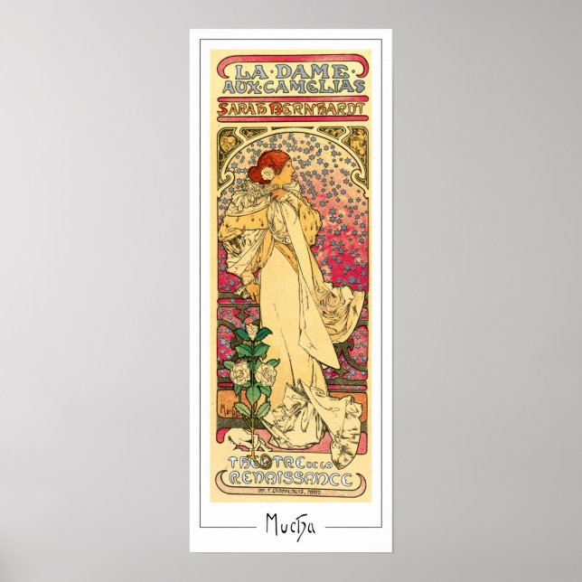 Alphonse Mucha Zedign konstaffisch #302 Poster (Framsidan)