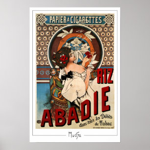 Alphonse Mucha Zedign konstaffisch #339 Poster