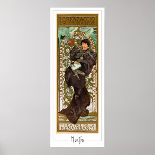 Alphonse Mucha Zedign konstaffisch #371 Poster