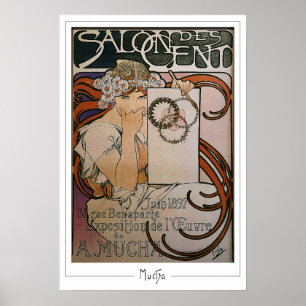 Alphonse Mucha Zedign konstaffisch #93 Poster