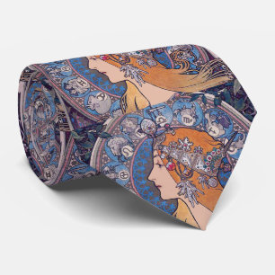 Alphonse Mucha, "Zodiac" Slips