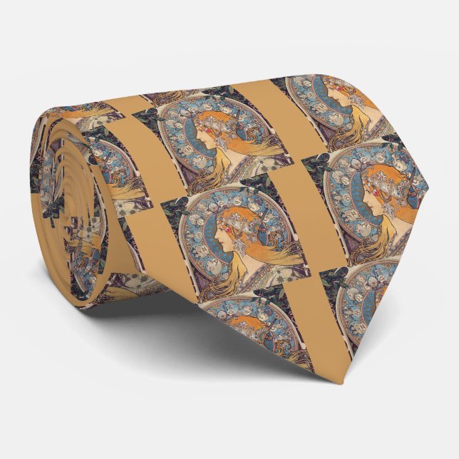 Alphonse Mucha , “Zodiac” Slips (Rullad)