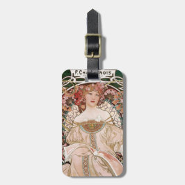 Alphonse Muchas F. Champenois Imprimeur-Editeur Bagagebricka