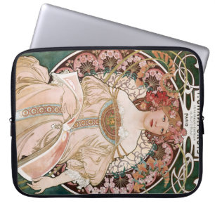 Alphonse Muchas F. Champenois Imprimeur-Editeur Laptop Sleeve