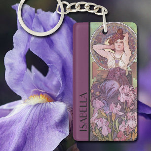 Alphonse Mucha's Precious Stones Amethyst
