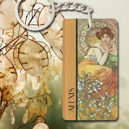 Alphonse Mucha's Precious Stones Topaz