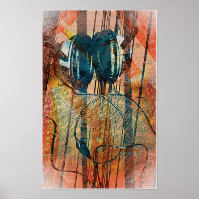Alphonses musikaliska röda telefoner poster (Framsidan)