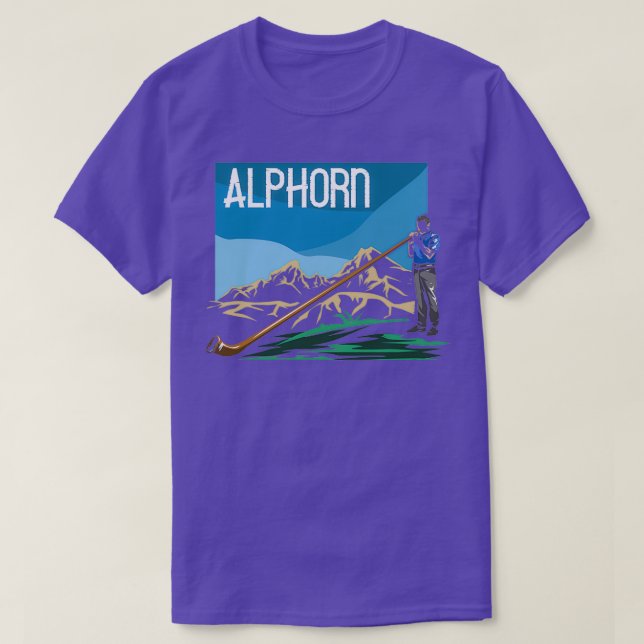 Alphorn T Shirt (Design framsida)