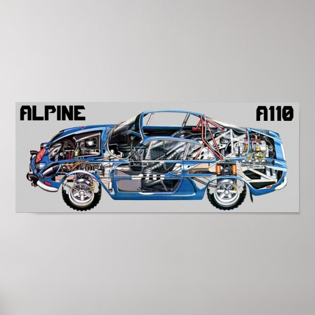 ALPIN A110 POSTER (Framsidan)