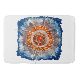 Alpin arkitektur Berömd konstaffisch Badrumsmatta