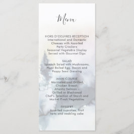 Alpin bröllop i bergen | meny