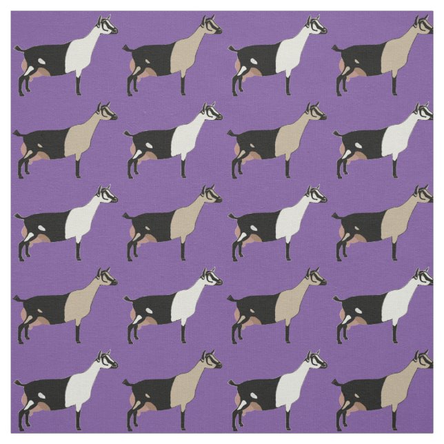 Alpin Dairy Goats på Lilan Tyg (Provkarta)