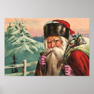 Alpin Santa affisch