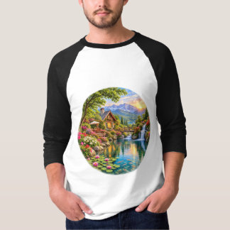 Alpin stugaträdgård Bergssjö Soluppgång T Shirt
