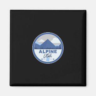 Alpin Utah Ut Berg Dge Vandring Souvenir Magnet