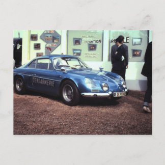 Alpina Renault på Le Mans 1968 Vykort