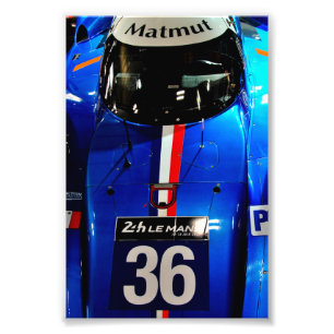 Alpine A470-Gibson 24 timmar av Le Mans 2018 Fototryck