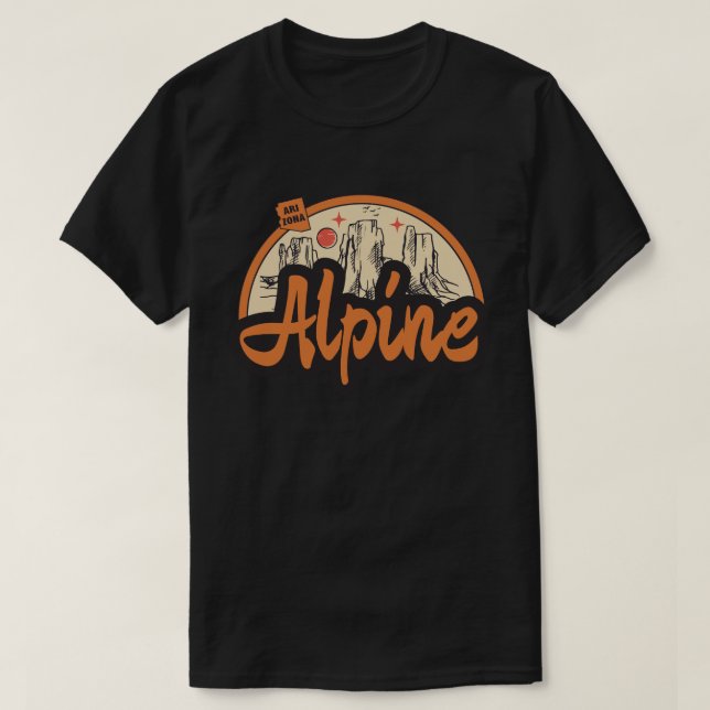 Alpine, Arizona T Shirt (Design framsida)