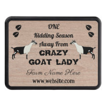 Alpine Dairy Goat Herd Crazy Goat Dam Wood