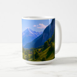Alpine Falls Valley Kaffemugg