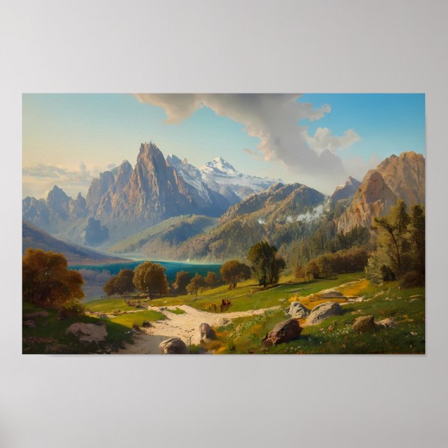 Alpine Lake  Poster (Framsidan)